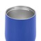 Makerflo 12 oz Powder Coated Wine Tumbler with Leak-Proof Clear Lid, Ideal for Craft and Personalization (Laser Engraving, UV DTF, Epoxy, and Vinyl)